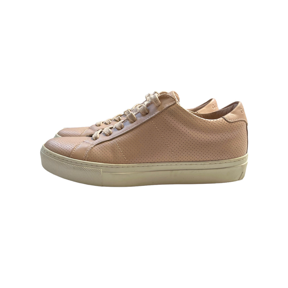 Greats Brooklyn The Royale Blush Pink Leather Sneaker Women's 8 EUR 38 Italy